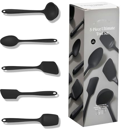 GIR Black Utensil, 5-Piece Set