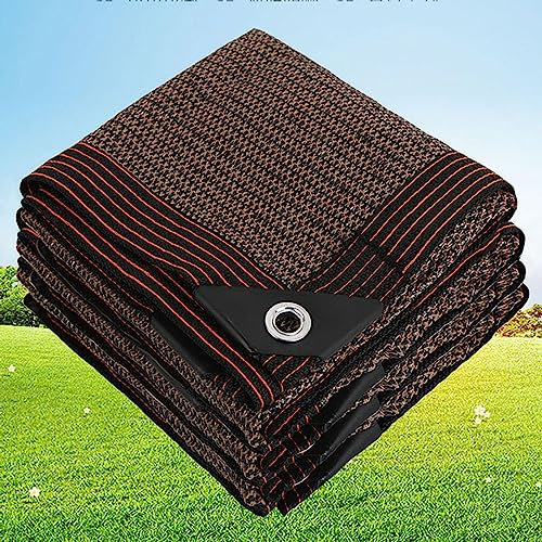 PanHuiWen Voile Ombrage Rectangulaire Impermeable Mat Voile D'Ombrage 5x5 Filet Dombrage pour Pergola Couverture De Survie Isothermique,4x4m