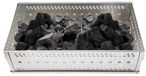 Sauna Stone Door - Burning Rock Stand Stainless Steel | Portable Folding Charcoal Basket for Outdoor Wood Stove Use
