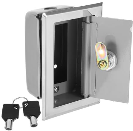 Uonlytech Interruttore Di Controllo Per Porta Avvolgibile Scatola Pulsante Per Garage Design Elegante e Sicuro Facile Da Usare Compatibile Con Serrature Per Porte Scorrevoli