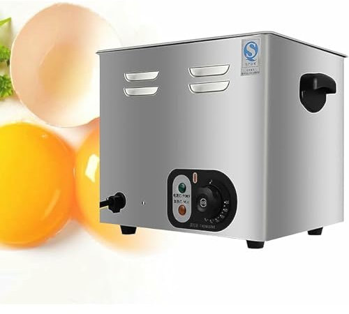 Cuociuova/Uova sode alle sorgenti termali con capacità di 60 uova,Temperatura regolabile da 30 a 110 gradi,Caldo e cuociuova automatico per ristoranti,2600W