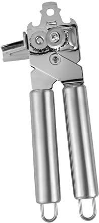 LABRIMP Abrelatas para Manual de Acero Inoxidable Agarre Cómodo y Multifunción Adecuado para Abrir Latas de Comida y Pescado Enlatado para Cocina de Restaurante