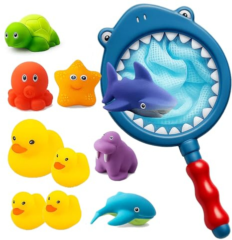 11 Stück Wasserspielzeug Kinder, Badespielzeug Baby Ab 1 2 3 4 Jahr, Badewannenspielzeug, Ohne Loch Badewannenspielzeug Ab 2 3 4, Badewannen Spielzeug Geschenke Für Jungen Mädchen
