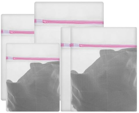 Skydrive 5-Set Sacchetti Lavatrice Biancheria - Sacchetti Rete per Delicati Proteggi Indumenti Intimo Reggiseno Calzini, Sacchetti Vestiti per Lavatrice da Viaggio