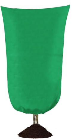 Copertine di piante | Protezione invernale da 70,87 pollici per le piante | 155 g di vello invernale per piante protezione del | Tessuto verde, non tessuto per giardino, frutta, , secchio e