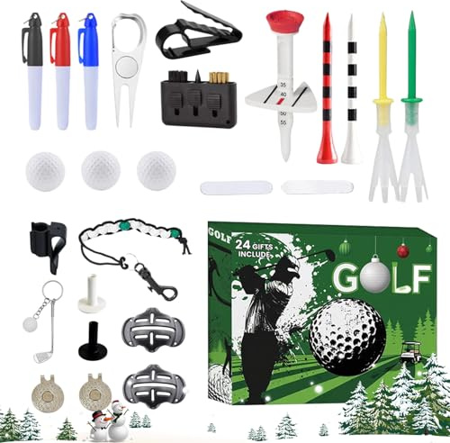 Calendario 'Avvento A Tema Golf Calendario Di Natale Per Il Conto Alla