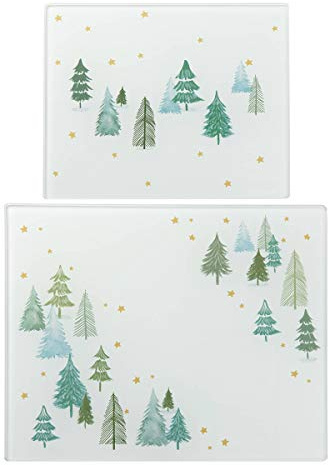 Lenox 886068 - Juego de 2 tablas de preparación, vidrio