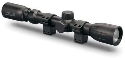 KONUS | Konusfire 3-9x32 Ottica Professionale Dotata di Anelli per Slitta, Zoom 3-9x32