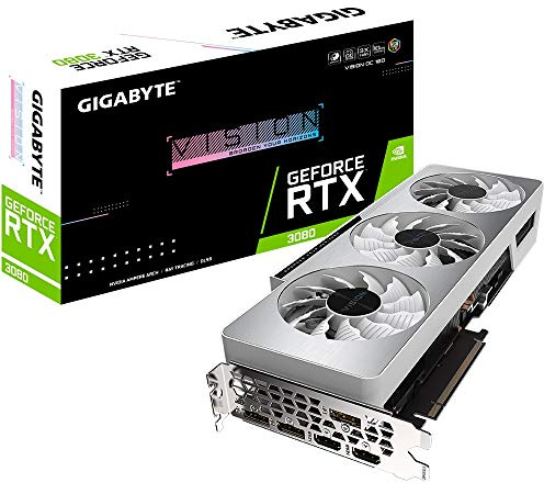 GIGABYTE Carte Graphique GeForce RTX 3080 Vision OC 10 Go