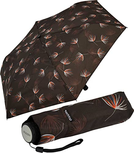 Doppler Damen Taschenschirm Fiber Havanna Desire