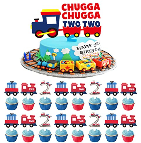 chugga chugga 2:a tårtdekoration