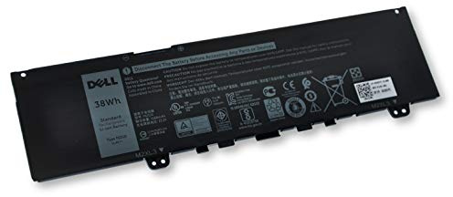 DELL Batterie 2 en 1 pour ordinateur portable Inspiron 13 5000 5370, Inspiron 13 7000 7370 7373 (2 en 1) 7380 7386 (2 en 1) Vosto 13 5000 5370 38 WH Type F62G0 Numéro de pièce 39DYY 5 RPJC 3 (Inspiron