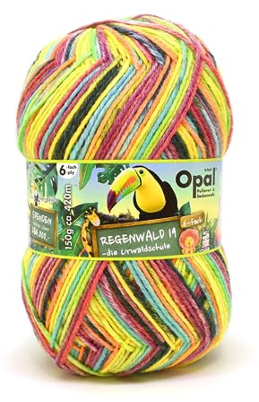 Opal 6-Fach 150g Regenwald 19 - Die Urwaldschule 11344 - die Pausenaufsicht