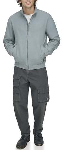 Levi's Men's Cotton Canvas Harrington Jacket, Trooper, Large