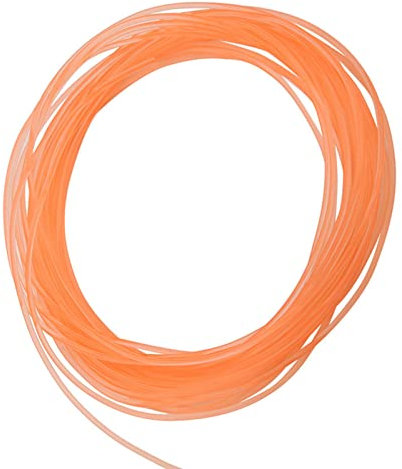 Orange Glatter PU-Polyurethan-Rundriemenantrieb, Getriebe, Verpackungsmaschine, Druckspinnmotor (2mm*10m)
