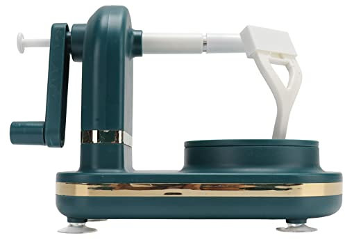 Pelapatate a Manovella per Frutta Pelapatate a Manovella per Frutta, Pelapatate per Frutta Scossa a Mano Pelapatate Automatico Multifunzionale per la Cucina Domestica (GREEN)