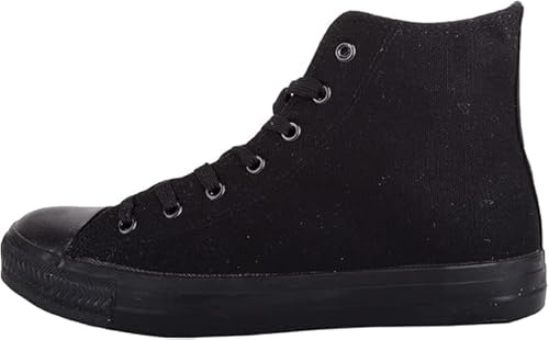 Mens Slip On Lace Up High Top Canvas Summer Trainers Pumps Sneakers Men Casual Comfy Shoes 6-11