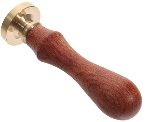 COOPHYA Vintage Wachssiegel Stempel Set Mit Holzgriff Und Kupferkopf Zum Verzieren Von Umschlägen Einladungen Und Geschenken Kreatives Design Für Besondere Anlässe Und -projekte