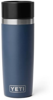 YETI Rambler 16 oz Travel Bottle, Stainless Steel, Vacuum Insulated with Leakproof Commuter Cap, Navy