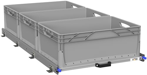 VOBI Heckauszug Kastenwagen mit Montagewinkel (1200x600 mm, 100 kg Version)