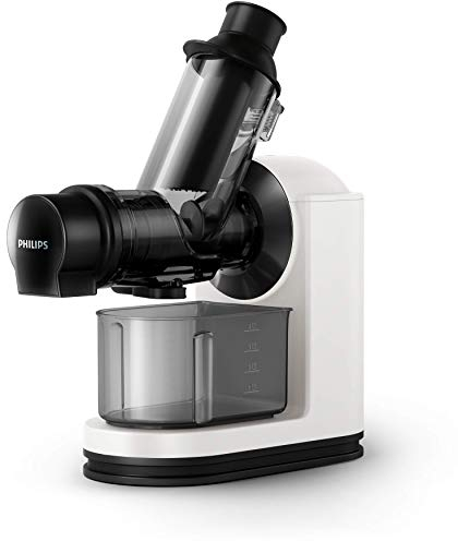 Philips Viva Collection HR1888/80 Estrattore di Succo, Tecnologia GentleSqueezing, Apertura di Inserimento XL da 70 mm, Design Compatto