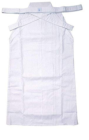 G-LIKE Kampfsport Kendo Kenjutsu Uniform - Traditionelle Japanische Schwertkampfkunst Kostüm Karate Ninja Aikido Training Kleidung Keikogi Jacke Hakama Hose für Männer Frauen (White, M)