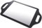 Kobe Regent Street Hand Mirror - Two-Handed Handheld Mirror for Hairdressers, Barbers, and Beauty Professionals; Black Plastic with Handle for Salon Use, Perfect for Back of Head View