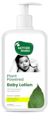 Mother Sparsh Lozione naturale per bambini alimentata da piante, 200 ml