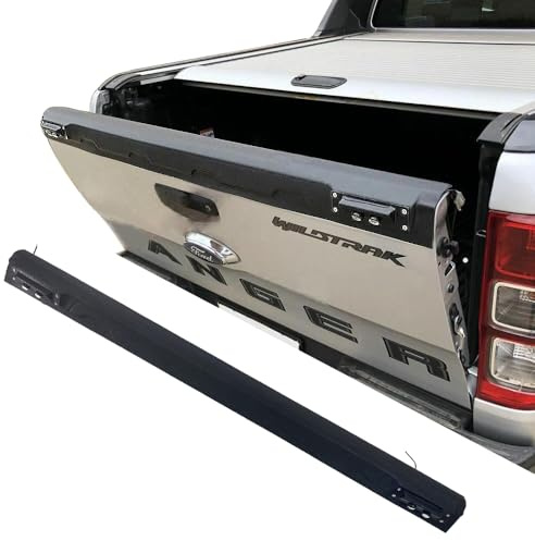 JHCHAN Heckklappenabdeckung Ladekantenschutz Heckklappen Schutzleiste mit led für Ford Ranger 2012-2022, T6 T7 T8 XL XLT Limited Wildtrak Raptor, MK1 MK2 MK3