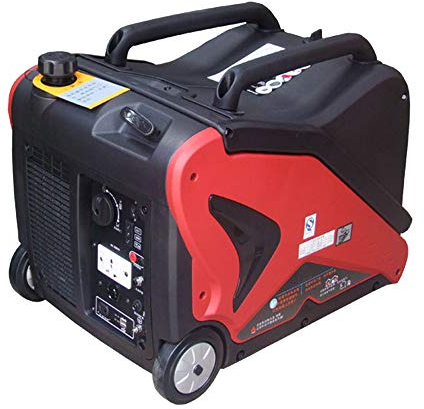TGHY Tragbarer Benzin-Inverter-Generator 2000W / 3000W Gasgenerator Kraftstoffabschaltung Super Leise und Leicht 79cc / 212cc 4-Takt-Motor,2800w