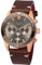 Elysee Herrenuhr Bronze Chrono 41 Leder 5 ATM Saphirglas Herren Bronze
