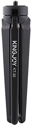 Aluminum Mini Tripod Phone Holder, Tabletop Lightweight Tripod for Phone and Small Camera, Portable Phone Stand for Travel