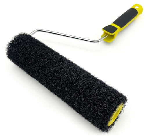 XWADJCD 4 Inch Drywall Compound Roller, Drywall Texture Roller Brush, Suitable for Covering Wall and Ceiling Surfaces