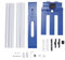 Aluminum Alloy Guide Rail Locking Design Precise Scale Woodworking Cutter, Large Cutting Range Circular Saw Track with Smooth Cutting, for Woodworking Circular Saw Cutting Guide