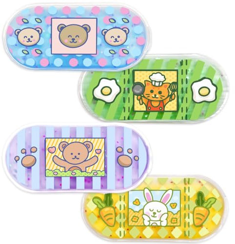 Impacco di ghiaccio per bambini, cuscinetto refrigerante in gel caldo o freddo, riutilizzabile per lesioni, salute medica, gonfiore e sollievo dal dolore, occhi stanchi, lesioni dei bambini, mal di