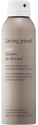 Living Proof No Frizz Instant De-Frizzer | Trockenes Pflegespray für krauses Haar | Für Glanz und Geschmeidigkeit | Vegan, ohne Silikone, Parabene, Sulfate | 208ml