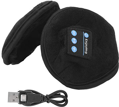 mumisuto Bluetooth-Ohrenwärmer, Winter-Ohrenschützer, Musik, Weich, Hautfreundlich, Wiederaufladbar, Bluetooth-Ohrenschützer Für Winter, Frauen, Männer, Kinder, Mädchen