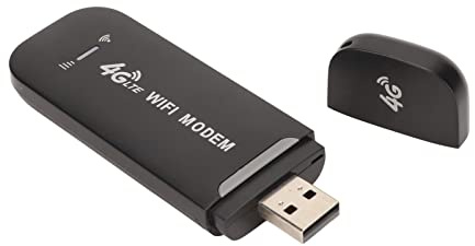 Bärbar 4G Lte USB-router, WIFI-router För Mobil Ficka, 150 MBps Trådlös Anslutningshastighet Hotspot USB-modem, Stöd För 10 Användare, Simkort, För Utomhusbruk