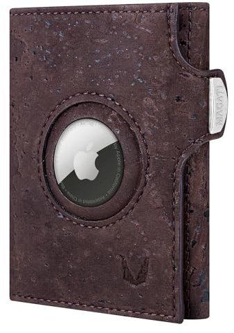 MAGATI Slim Wallet il Santo – Elegantes Kartenetui aus echtem Leder – 7 Kartenfächer und RFID-Schutz – Geldbeutel mit Scheinfach bis 200€ und Münzfach, kompakt und praktisch für den Alltag