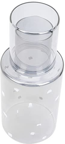 LIFKOME 1juego Taza y Jarra De Vidrio Templado Para Bebidas Frías Práctico De Cocina Para Agua Vino Leche y Jugos Decoración De Mesa Para Hogar y Oficina