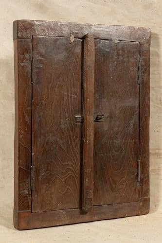 Biscottini Porta Interna Finestra L45XPR7XH60 CM - Porta in Legno - Porte da Interno ed Esterno - Arredo casa