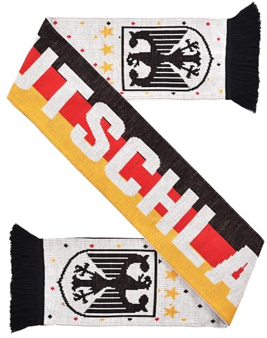 Euroscarves Germany Deutschland Fußball Strickschal (Stripes)