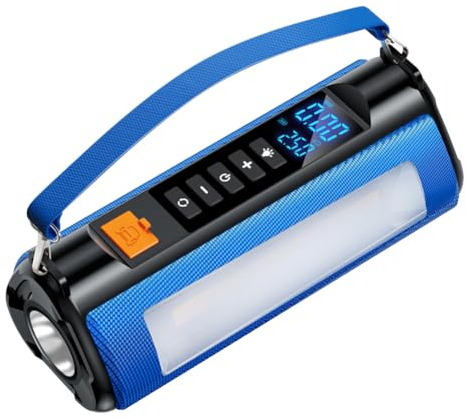 yomoe Tragbarer Reifenfüller, 6000 mAh, für Auto, Notfall, Outdoor, multifunktionale Motorräder, Pickup, , aufblasbare Pumpe
