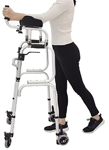 Gehtraining Für Erwachsene, Haltungs-Walker Mit Armstütze Gehhilfen Für Die Mobilität Ältere Gehhilfen Mit Rädern Gehhilfen Für Senioren