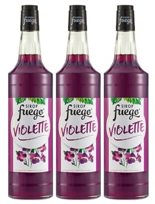 Sirop Fuego Violette - 3 x 1L