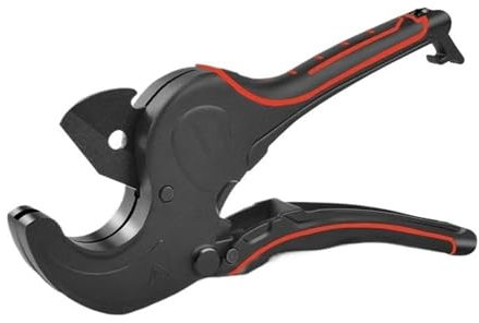 tagliatubi Tagliatubi 36-42MM Forbici da taglio per tubi Tagliatubi a cricchetto Tubo flessibile Tubi in plastica Idraulici Tagliatubi manuali Macchina tagliatubi(GJ173-42mm)