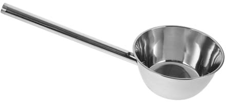 Cucharón de Mango Largo de Acero Inoxidable para Agua, Sopa