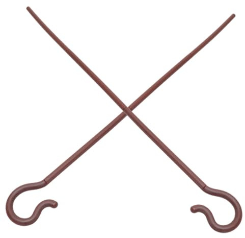 LIFKOME Bâtons de Berger Cosplay en Plastique 2 Pcs, Accessoires Fête et Scène, Sceptres Multifonctions pour Costumes Halloween, Bâtons Légers pour Jeux de Rôle, 3 Sections Démontables