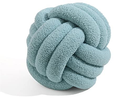 Benyong Nodo Cuscino Aesthetic 22 colori a scelta 4 diverse misure Cuscino decorativo rotondo per divano per un'atmosfera accogliente (diametro 22 cm, 8)