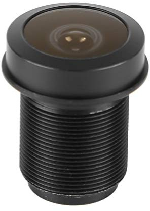Obiettivo Fisheye da 5 MP, grandangolo di 180 gradi, video ad alta definizione con luce debole, messa a fuoco fissa universale per il monitoraggio del PET PET, facile installazione filo M12